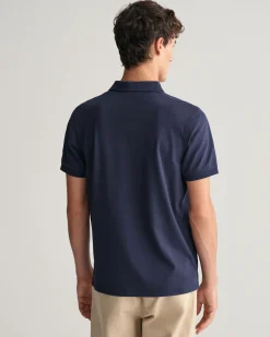 Contrast Piqué Polo Shirt