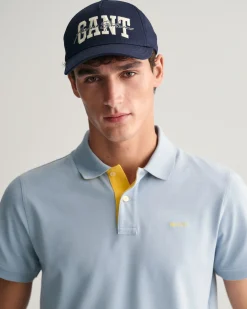 Contrast Piqué Polo Shirt