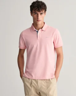 Contrast Piqué Polo Shirt