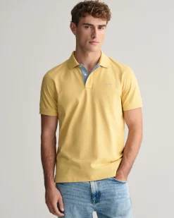 Contrast Piqué Polo Shirt