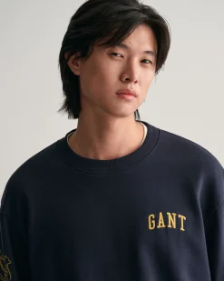 Dragon Crest Crew Neck Sweatshirt