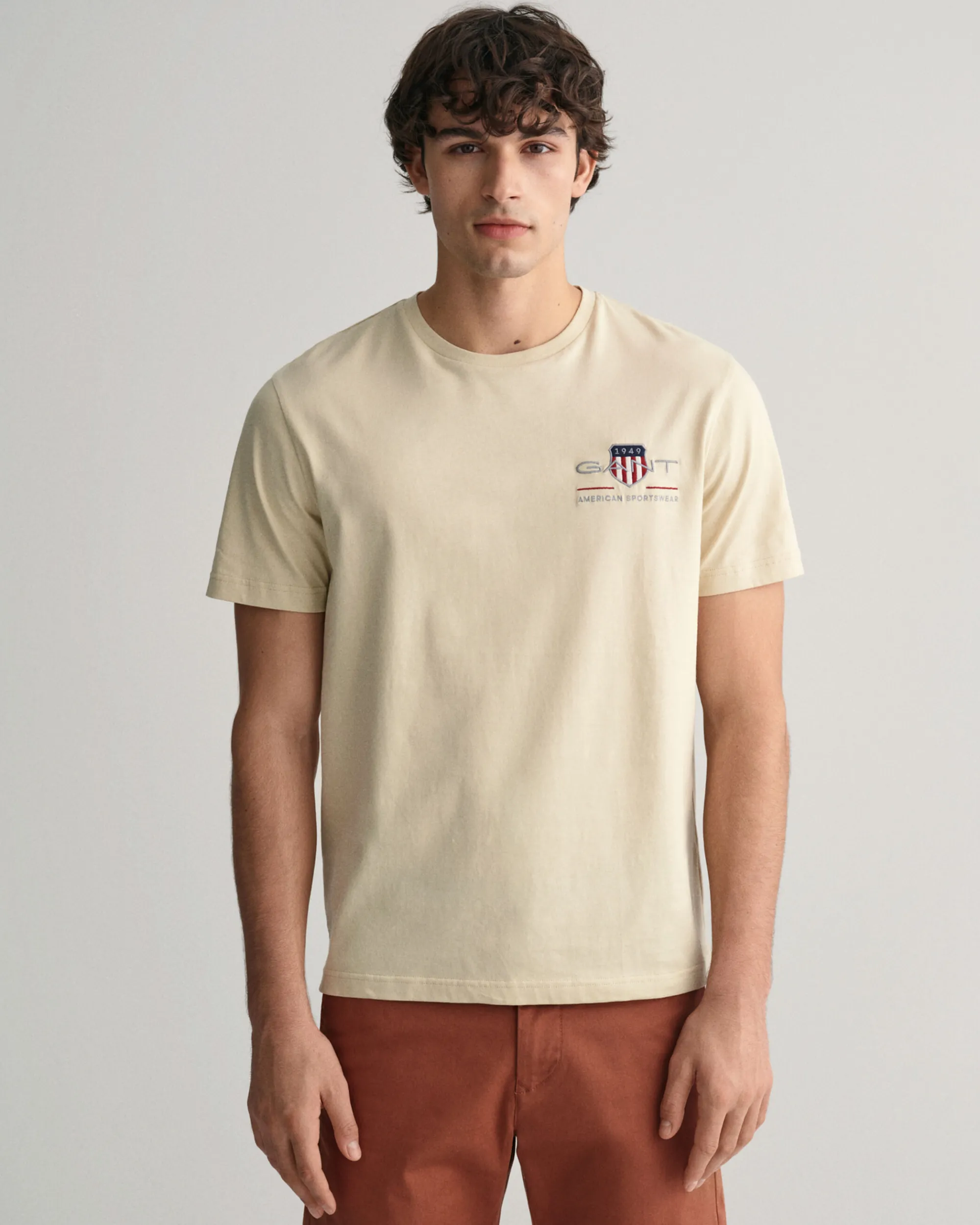Embroidered Archive Shield T-Shirt