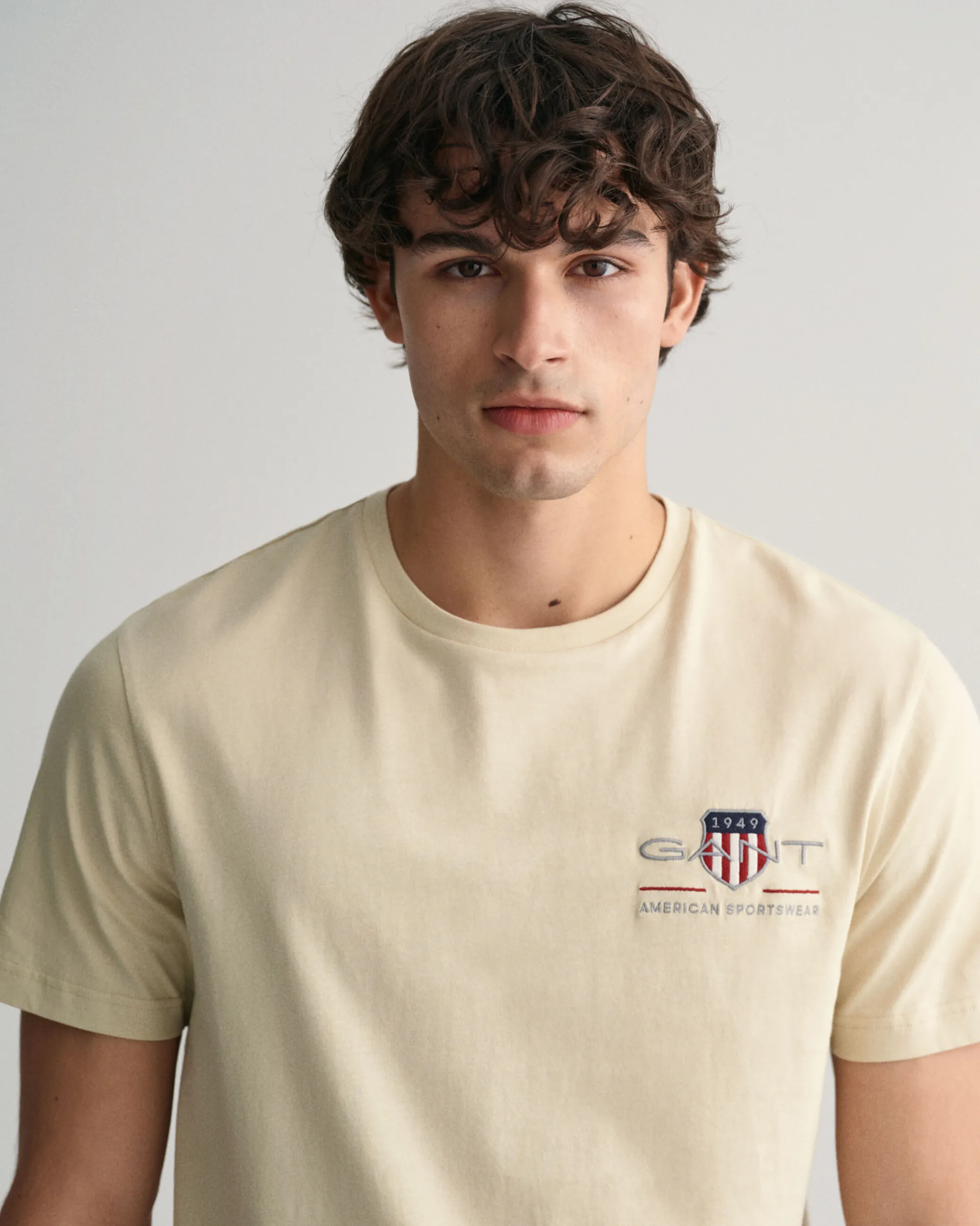 Embroidered Archive Shield T-Shirt