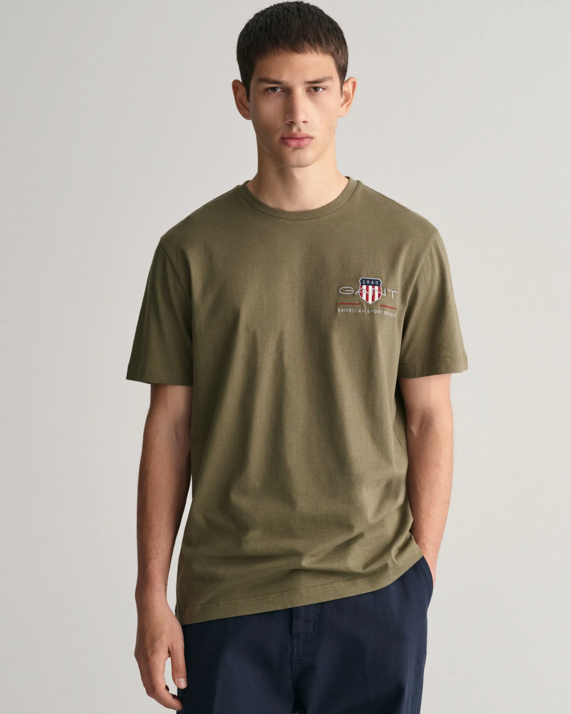 Embroidered Archive Shield T-Shirt
