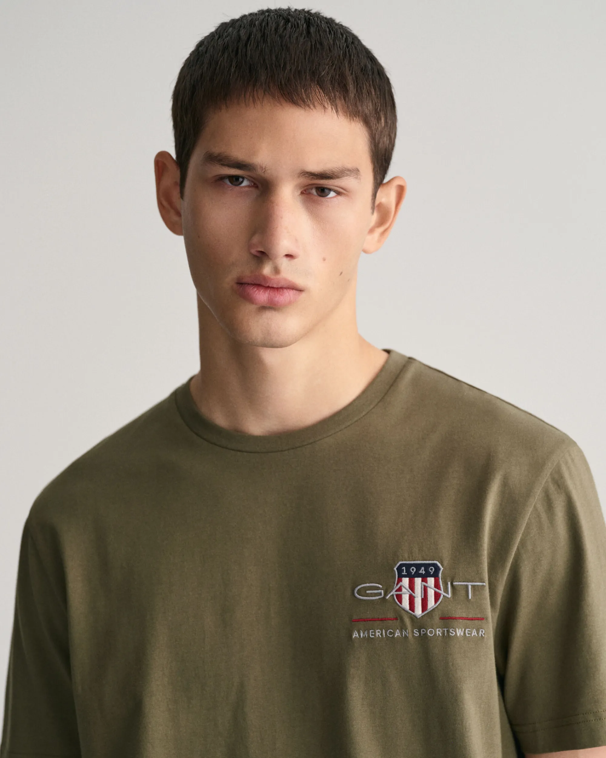 Embroidered Archive Shield T-Shirt