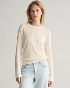 Fine Knit Crew Neck Sweater