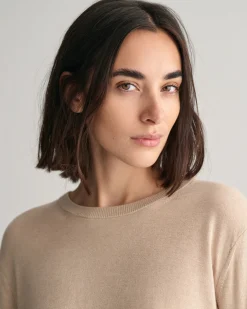 Fine Knit Crew Neck Sweater