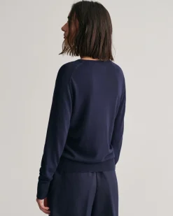 Fine Knit Crew Neck Sweater