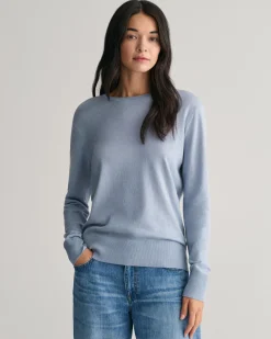 Fine Knit Crew Neck Sweater