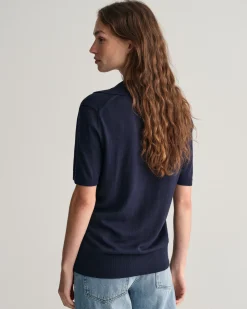 Fine Knit Short Sleeve Rugger