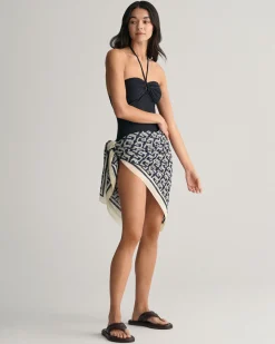 G Pattern Cotton Silk Sarong