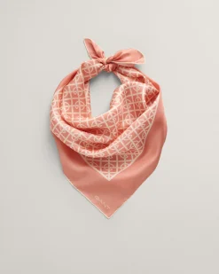 G Patterned Silk Scarf