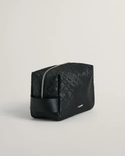 G Patterned Toiletry Bag