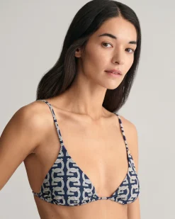 G Patterned Triangle Top