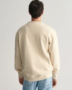 GANT Logo Crew Neck Sweatshirt