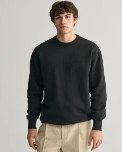 GANT Logo Crew Neck Sweatshirt
