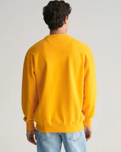 GANT Logo Crew Neck Sweatshirt