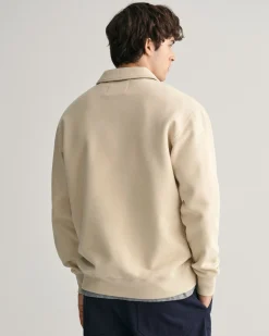 GANT Logo Half-Zip Sweatshirt