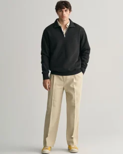 GANT Logo Half-Zip Sweatshirt