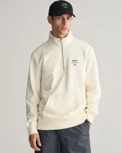 GANT Script Graphic Half-Zip Sweatshirt