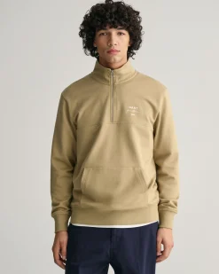 GANT Script Graphic Half-Zip Sweatshirt
