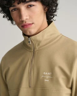 GANT Script Graphic Half-Zip Sweatshirt