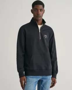 GANT Script Graphic Half-Zip Sweatshirt