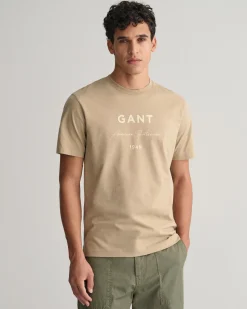 GANT Script Graphic Printed T-Shirt