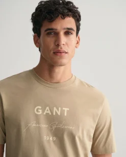 GANT Script Graphic Printed T-Shirt