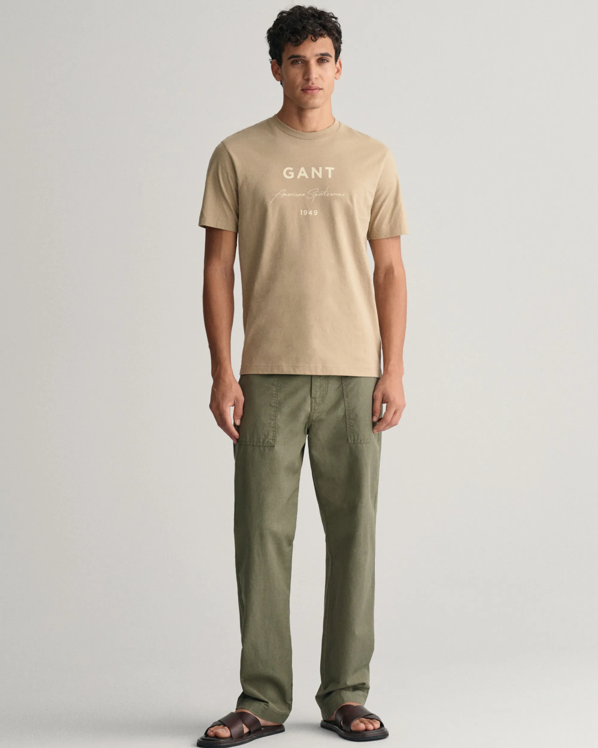 GANT Script Graphic Printed T-Shirt