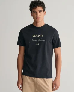 GANT Script Graphic Printed T-Shirt