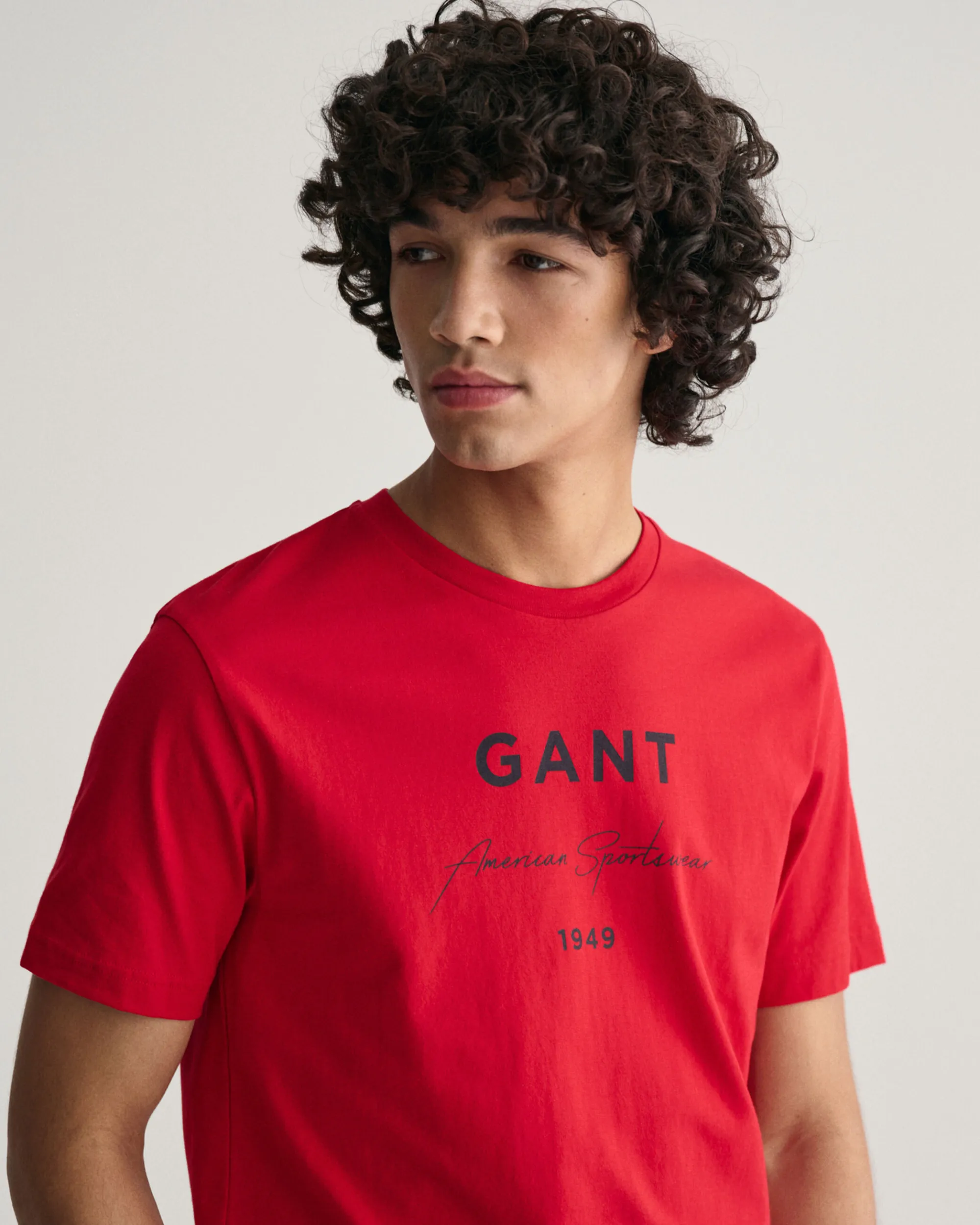 GANT Script Graphic Printed T-Shirt
