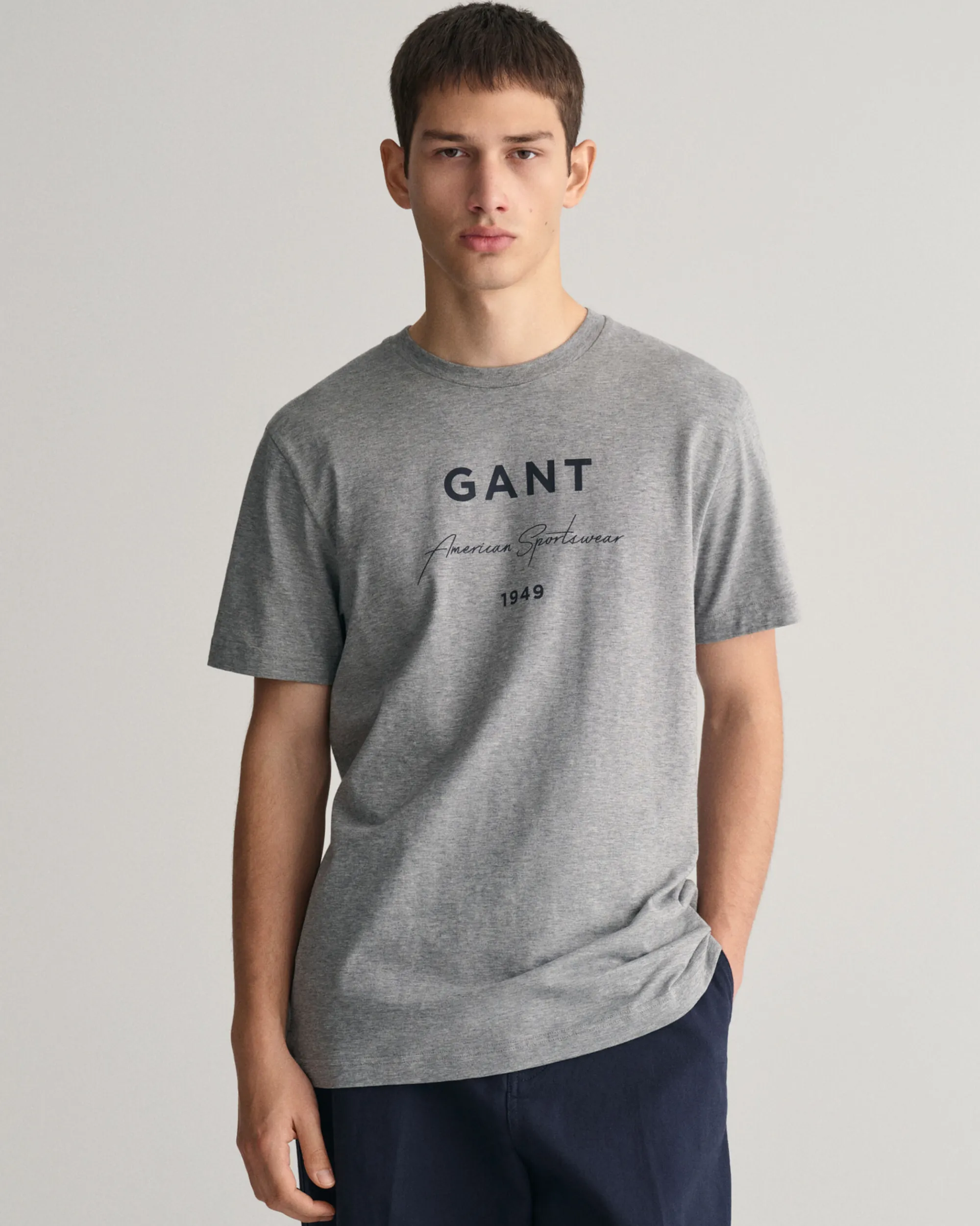 GANT Script Graphic Printed T-Shirt