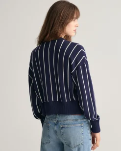 GANT Varsity Knitted Bomber Cardigan