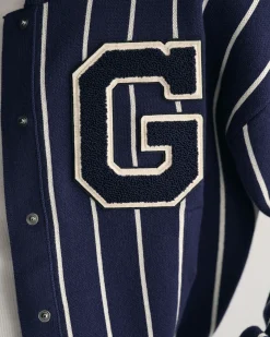 GANT Varsity Knitted Bomber Cardigan