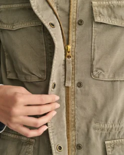 Garment-Dyed Field Jacket