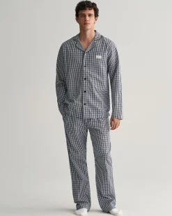 Gingham Checked Pajama Set