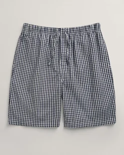 Gingham Checked Pajama Shorts
