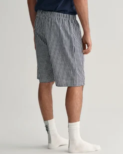 Gingham Checked Pajama Shorts