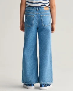 Girls Wide Leg Jeans