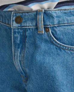 Girls Wide Leg Jeans