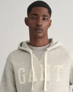 Graphic Melange Hoodie