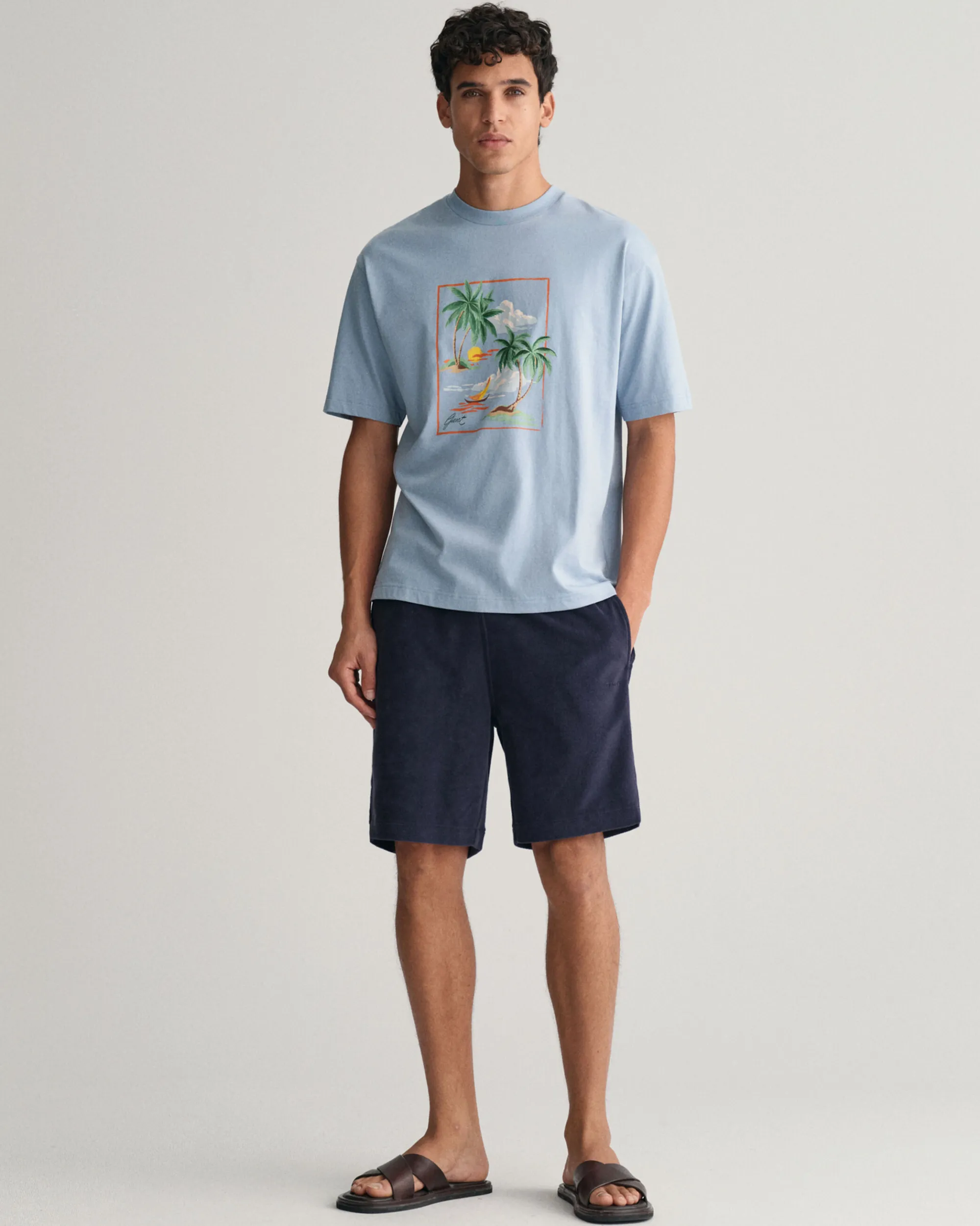 Hawaiian Printed T-Shirt