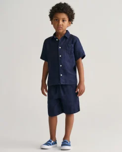 Kids Linen Shorts