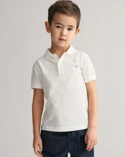 Kids Shield Piqué Polo Shirt