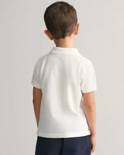 Kids Shield Piqué Polo Shirt
