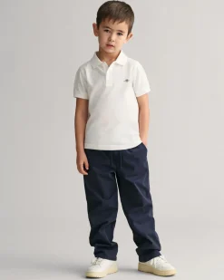 Kids Shield Piqué Polo Shirt