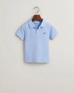 Kids Shield Piqué Polo Shirt