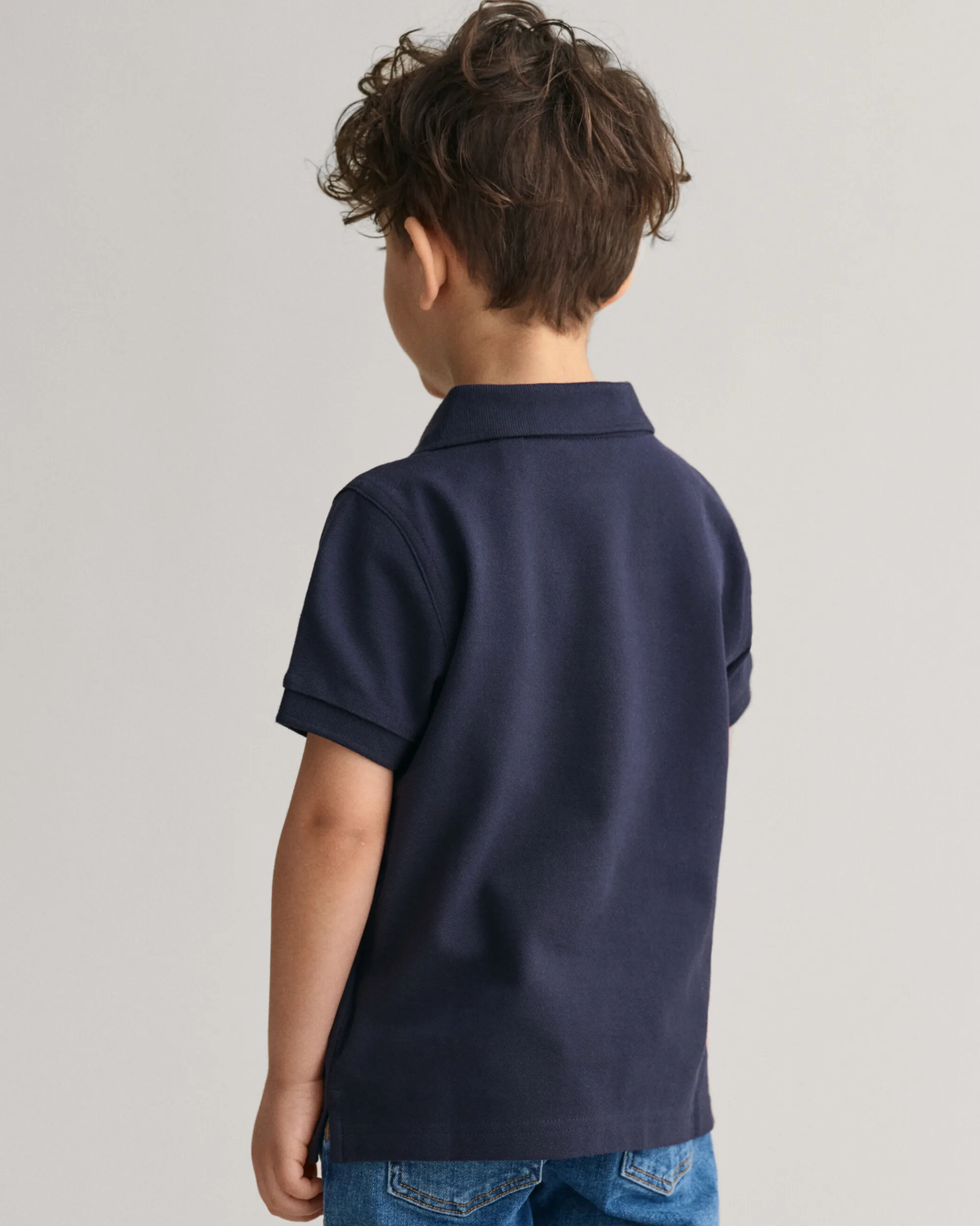 Kids Shield Piqué Polo Shirt