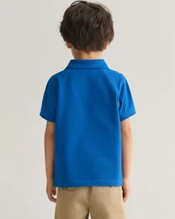 Kids Shield Piqué Polo Shirt